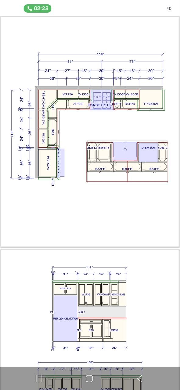 Kitchen plan and build out