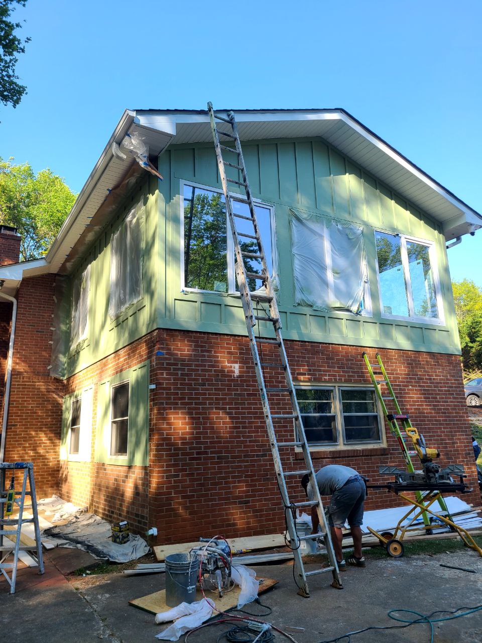 Demo and rebuild Sunroom
