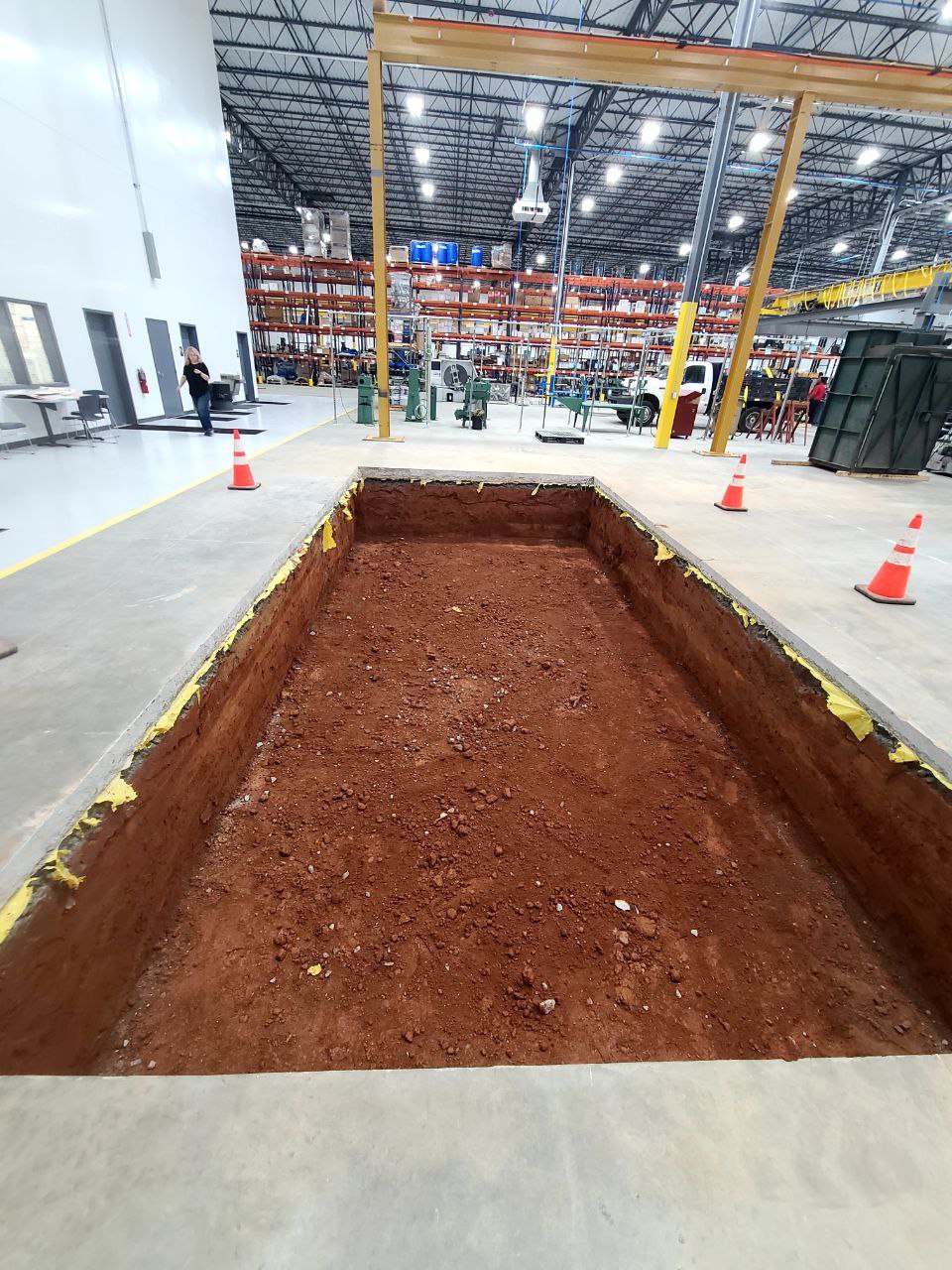 Commercial / concrete / spec job