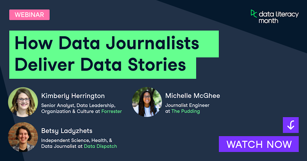 How Data Journalists Deliver Data Stories | DataCamp