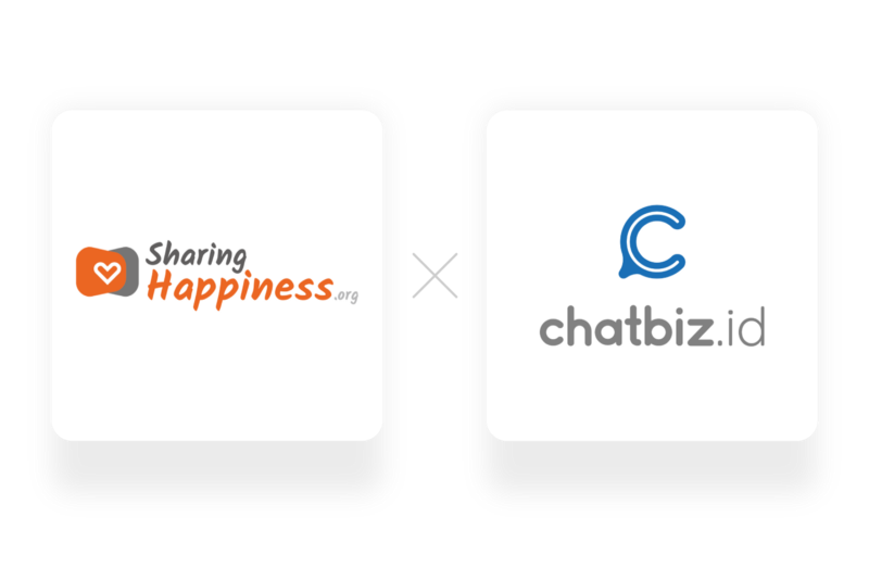 Berkolaborasi dengan Chatbiz, Layanan Donasi SharingHappiness Dapat Dilakukan melalui WhatsApp