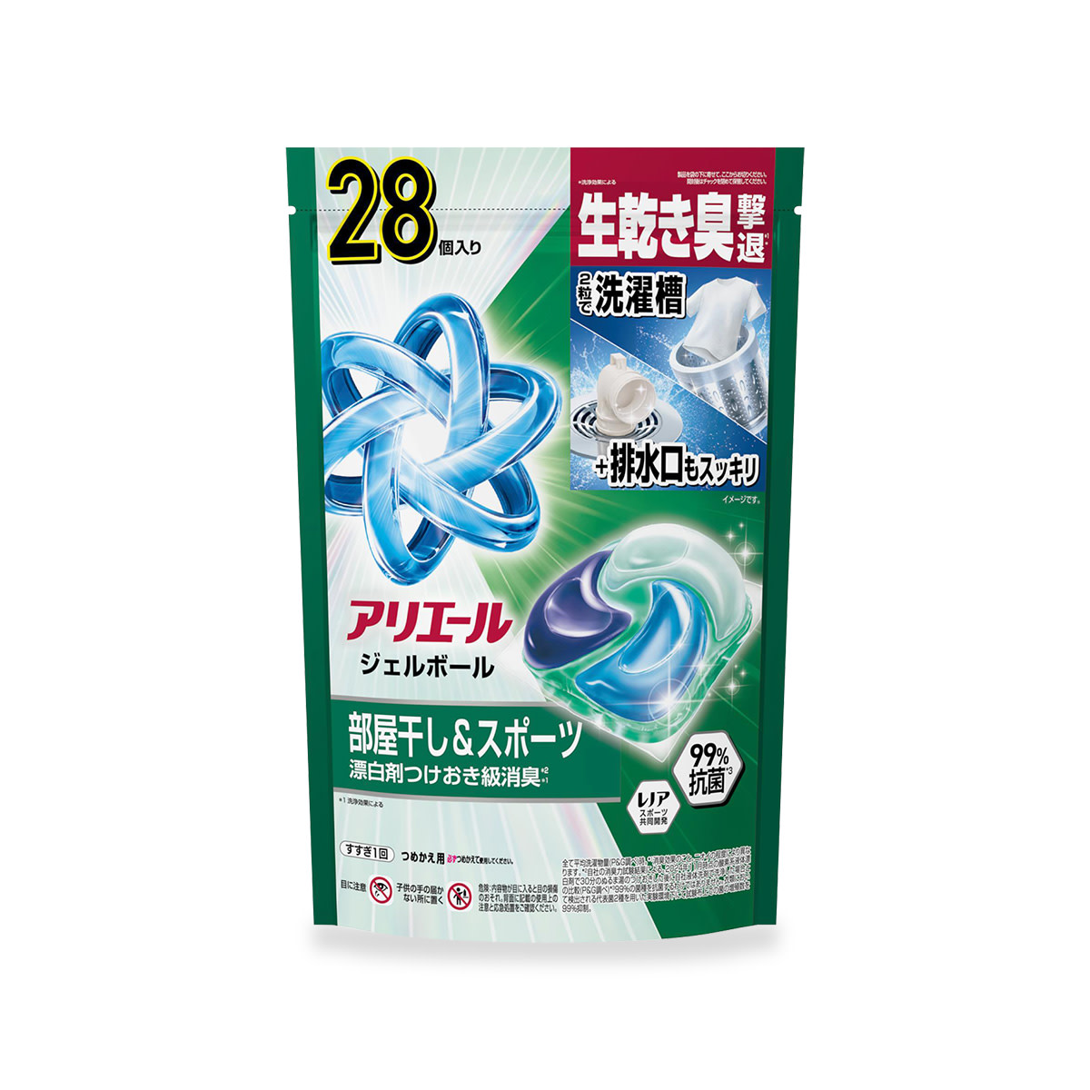 アリエール ジェルボール プロ 部屋干し つめかえ用
