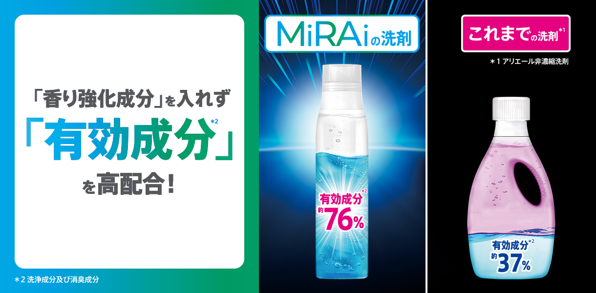 アリエール MiRAi 消臭プラス　アリエールミライ Amazon | 【まとめ買い】アリエールMiRAi（ミライ） 消臭プラス