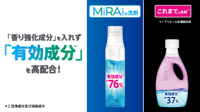 「香り強化成分」を入れず 「有効成分を」を高配合！