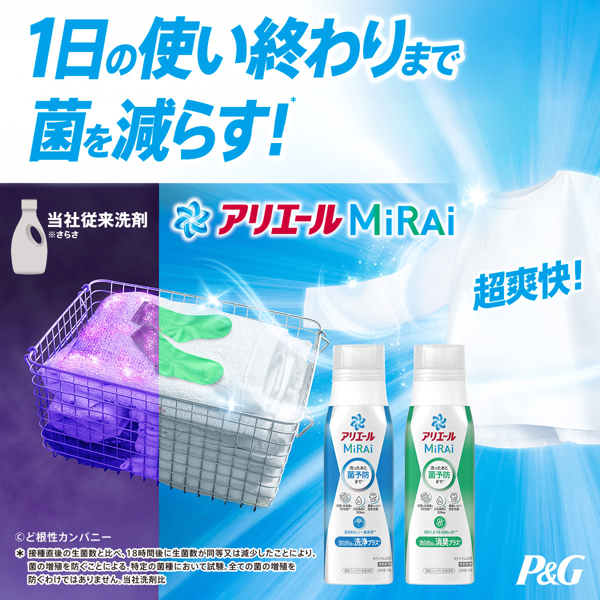 洗ったあとまで菌予防