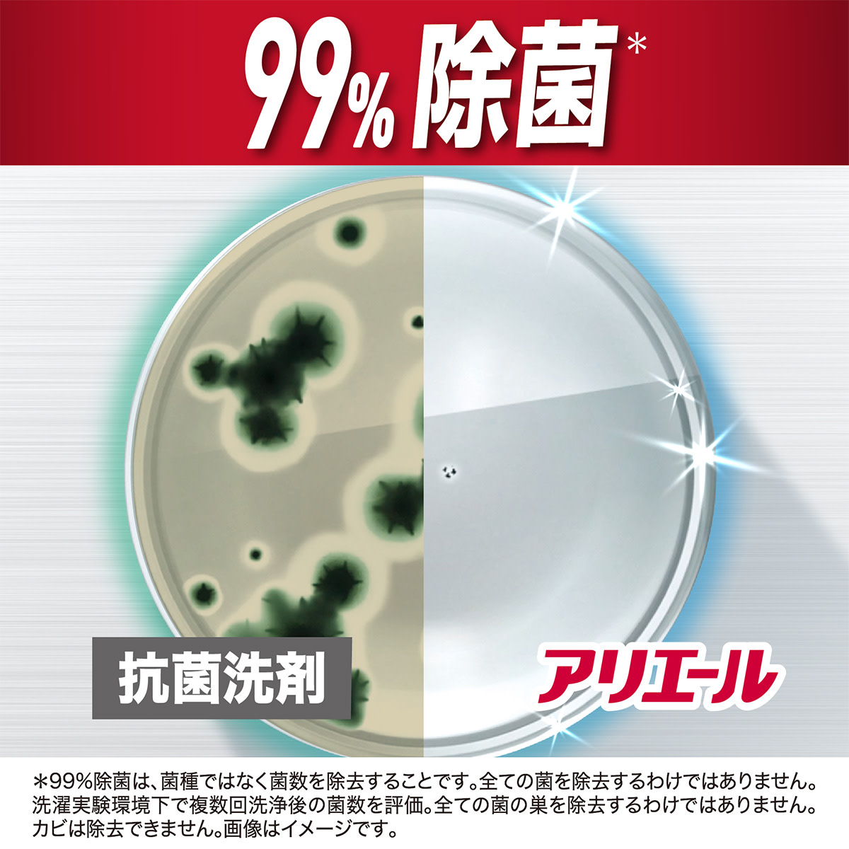 アリエール 99%抗菌