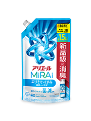 アリエール MiRAi 消臭プラス　アリエールミライ P&G アリエール ミライ MiRAi 「消臭プラス」本体 340g x12個
