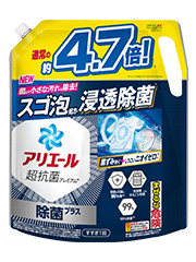 アリエール 除菌プラス ジェル つめかえ用 　ウルトラジャンボ