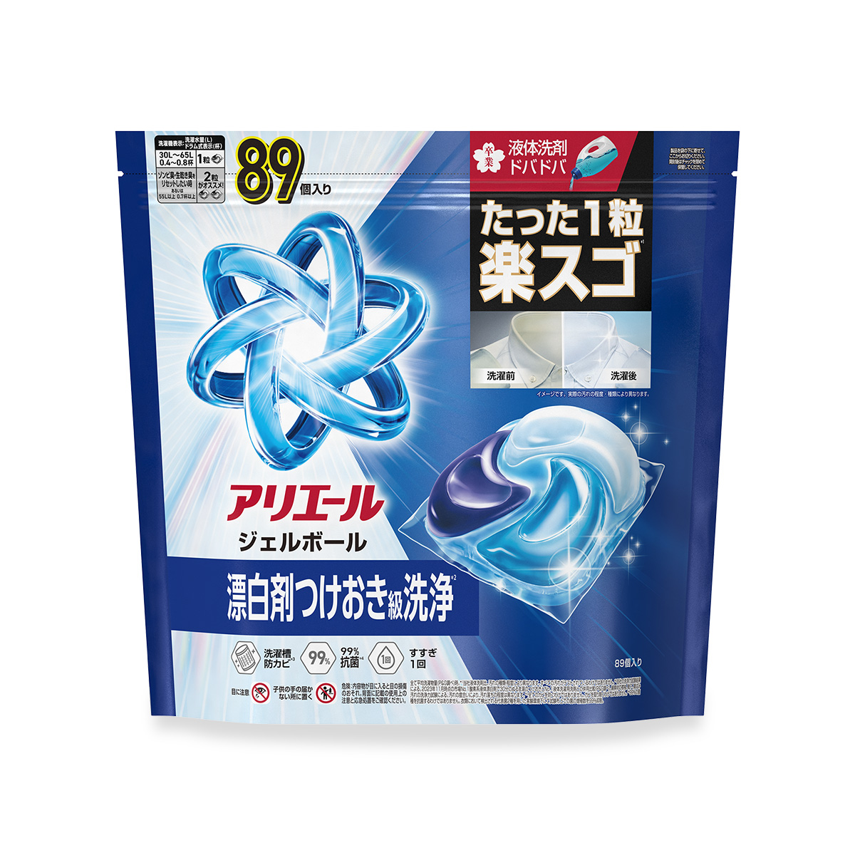 アリエール ジェルボール 4D ブルー 詰め替え | アリエール