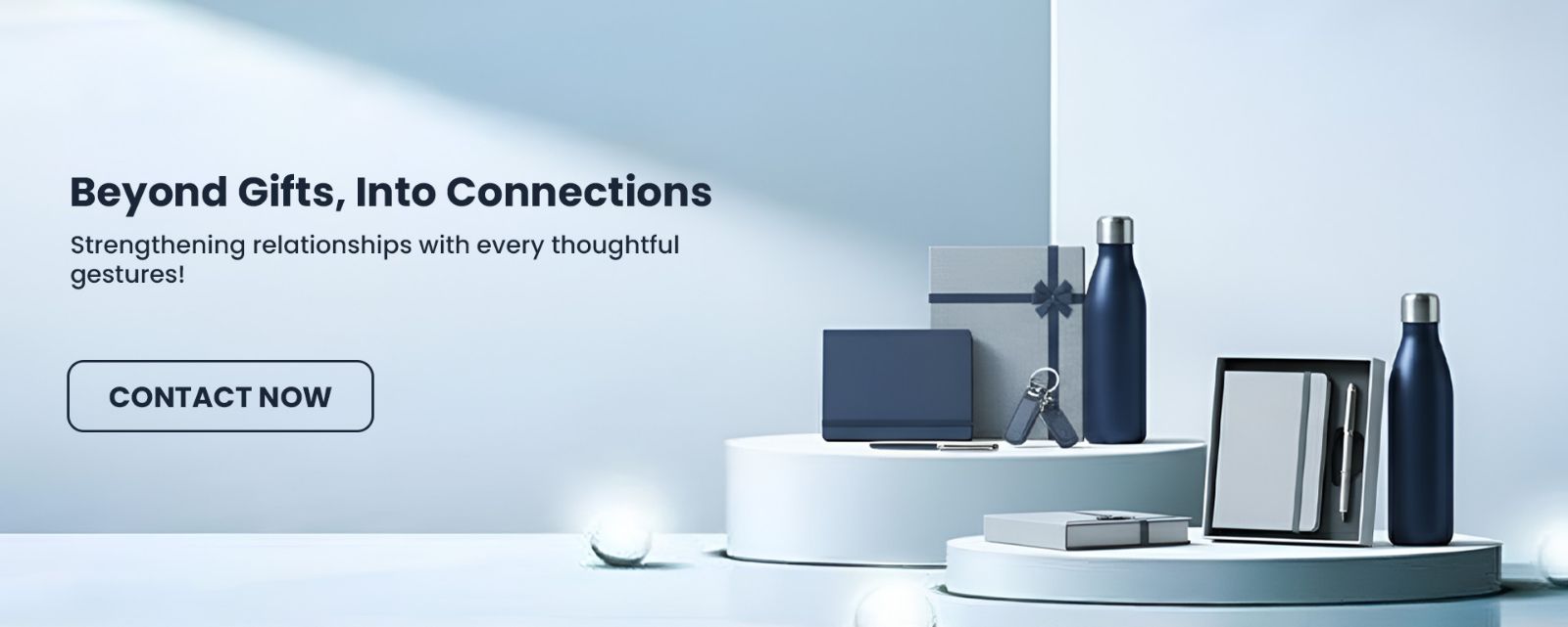 Custom personalised corporate gifting banner – premium customised gift sets, bottles, diaries, and accessories in Kanpur by Vijyapana