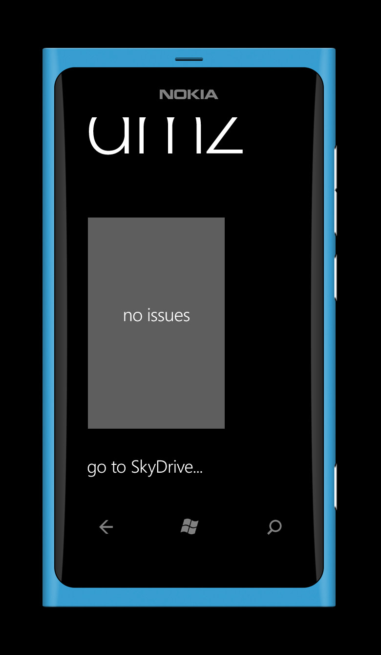 Comics for Windows Phone: issues-empty