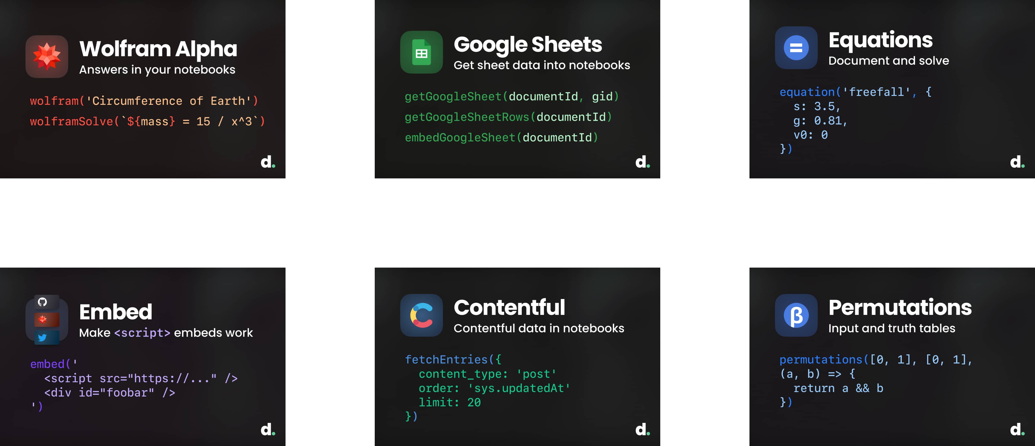 Observable Libraries