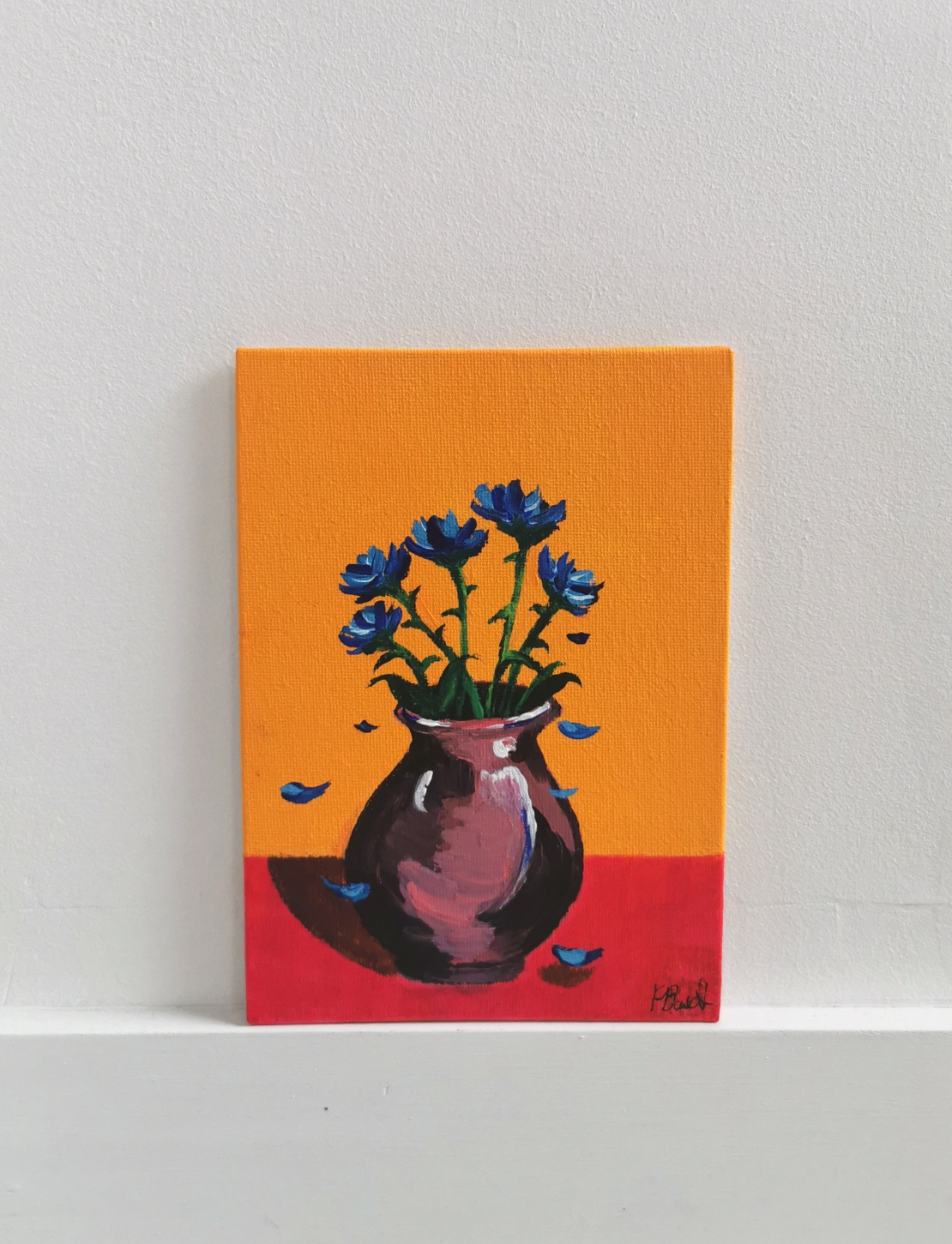 Orange Vase