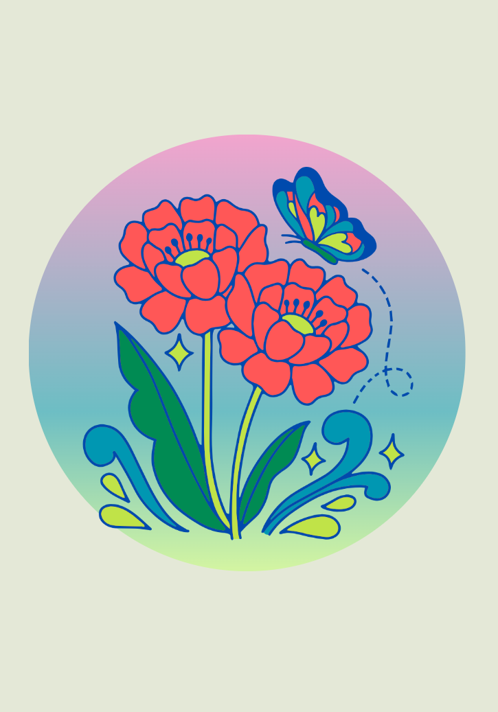 Digital Floral Art