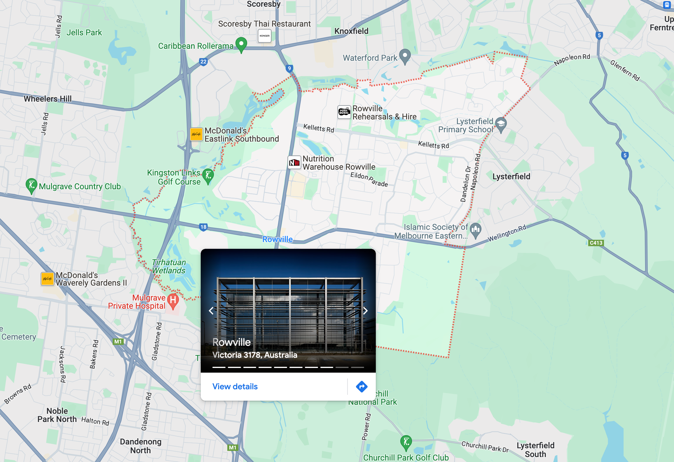rowville, vic