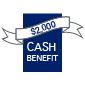 $2,000 Cash Benefit icon