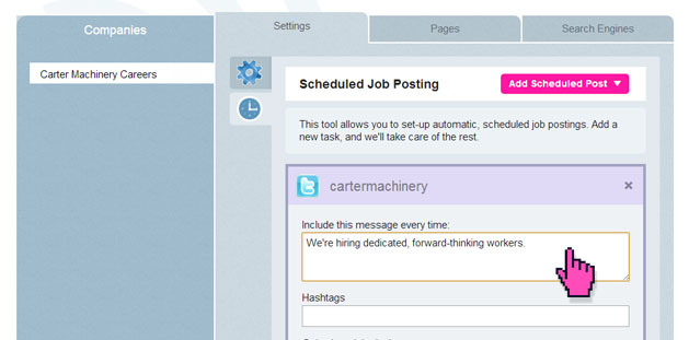 scheduler howto 06-message