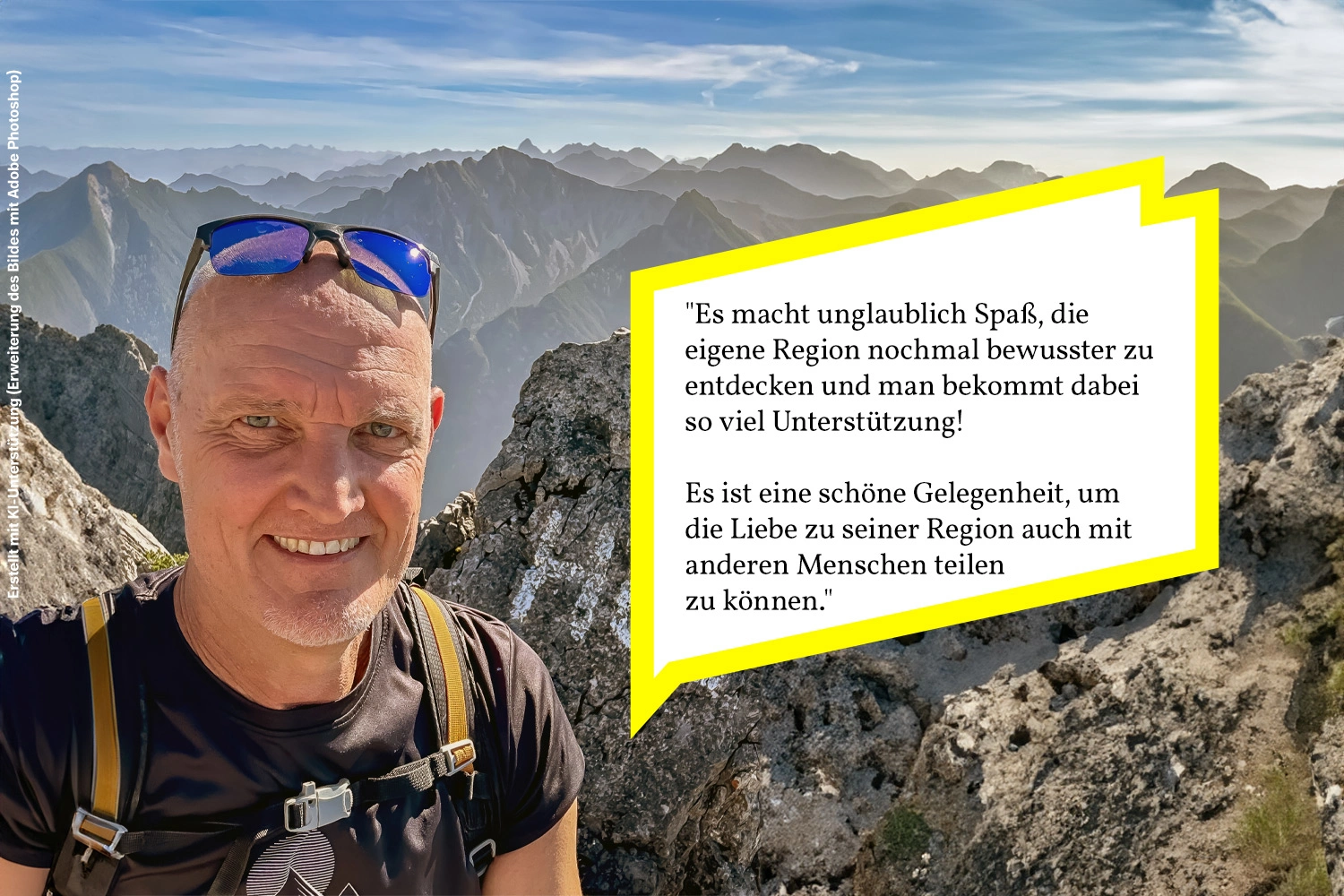 Kai Guschal über seine Motivation als Südenscout 2024 für die Region Bodensee.