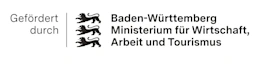 Logo | Wirtschafts-Ministerium | BaWue WM Absenderlogo rgb pos Gefoerdert