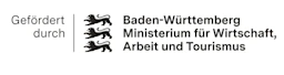 Logo | Wirtschafts-Ministerium | BaWue WM Absenderlogo rgb pos Gefoerdert