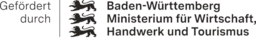 Logo Wirtschaftsministerium 2026 | BaWue WM Absenderlogo Gefoerdert rgb pos