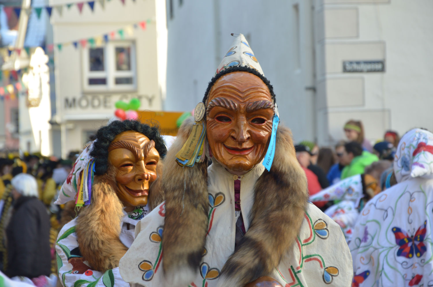 Traditional mask carving for carnival in Baden-Württemberg