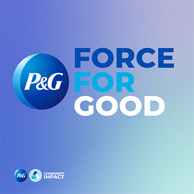 P&G Logo & #ForceForGood