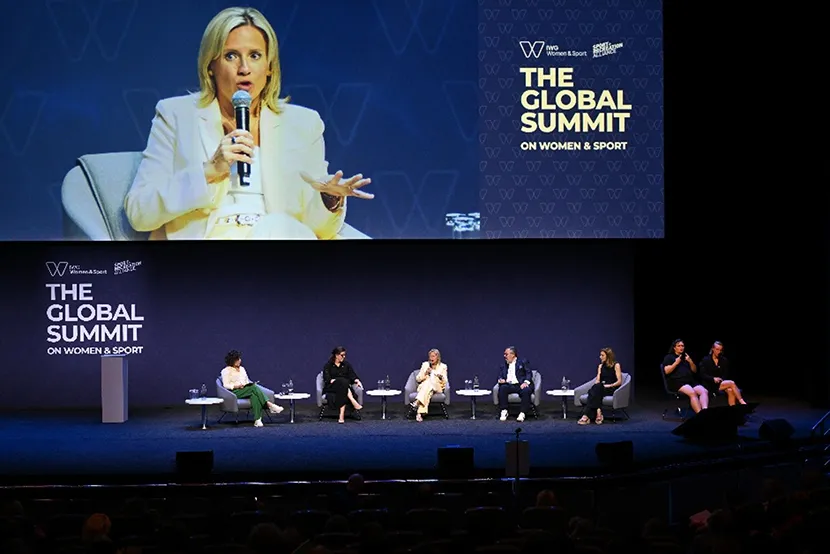 Panel discussion at The Global Summit on Women & Sport, exploring the growth and business impact of women’s sport.