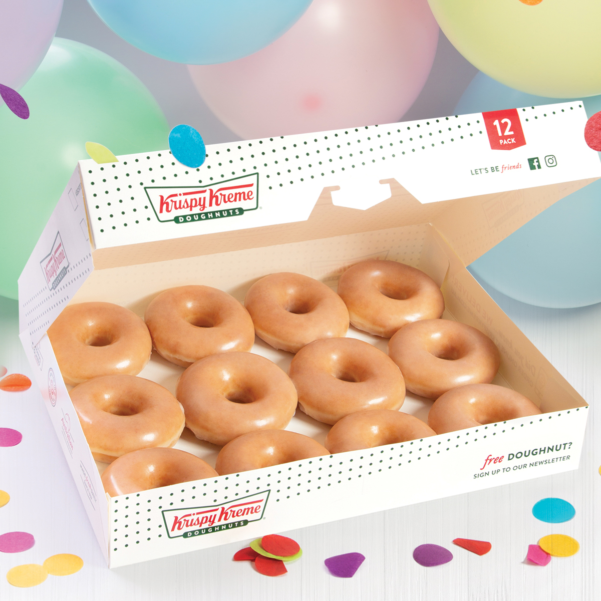 Krispy Kreme Doughnuts Day of the dozens! at Westfield Newmarket