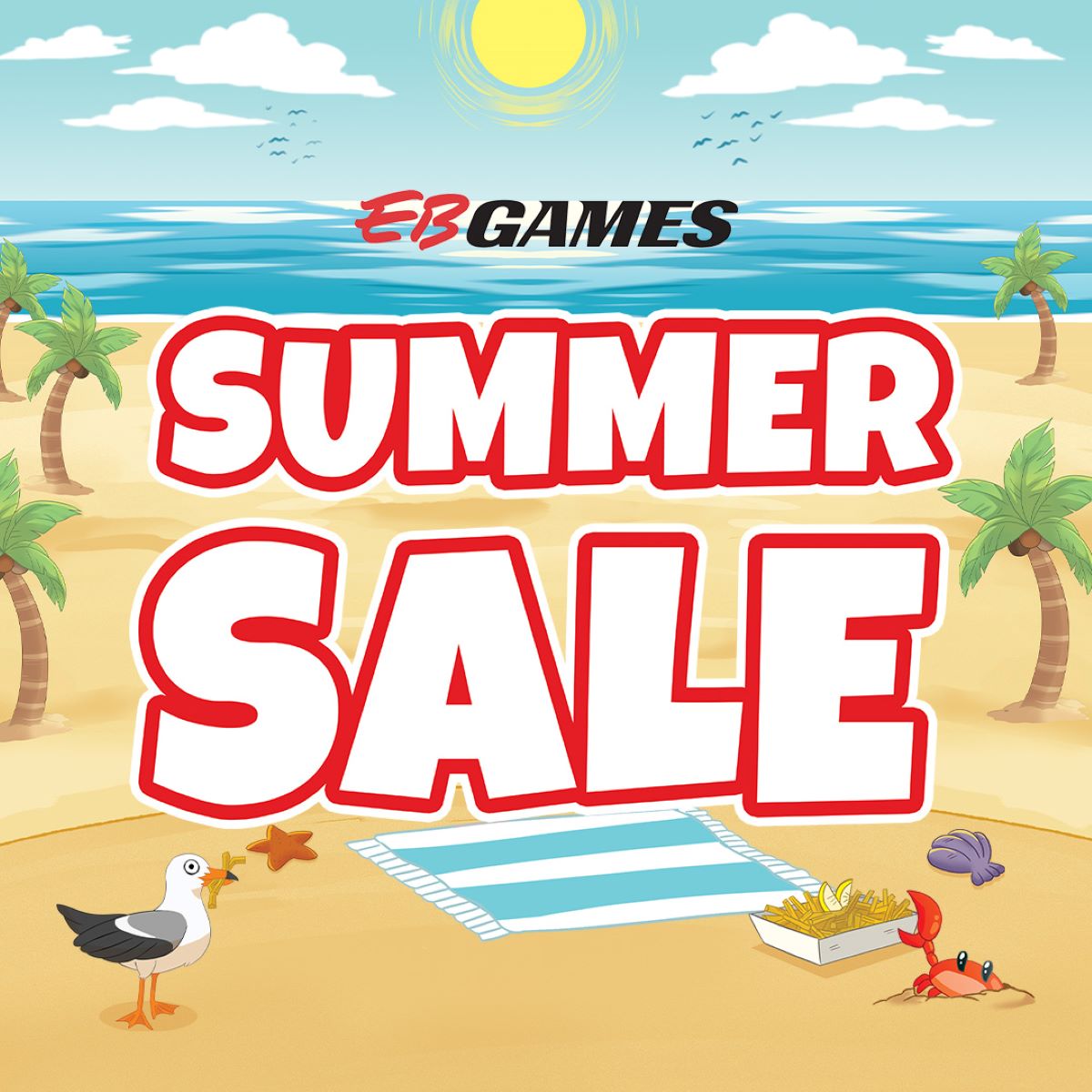 EB Games: Sizzling savings with this Summer sale! at Westfield Marion
