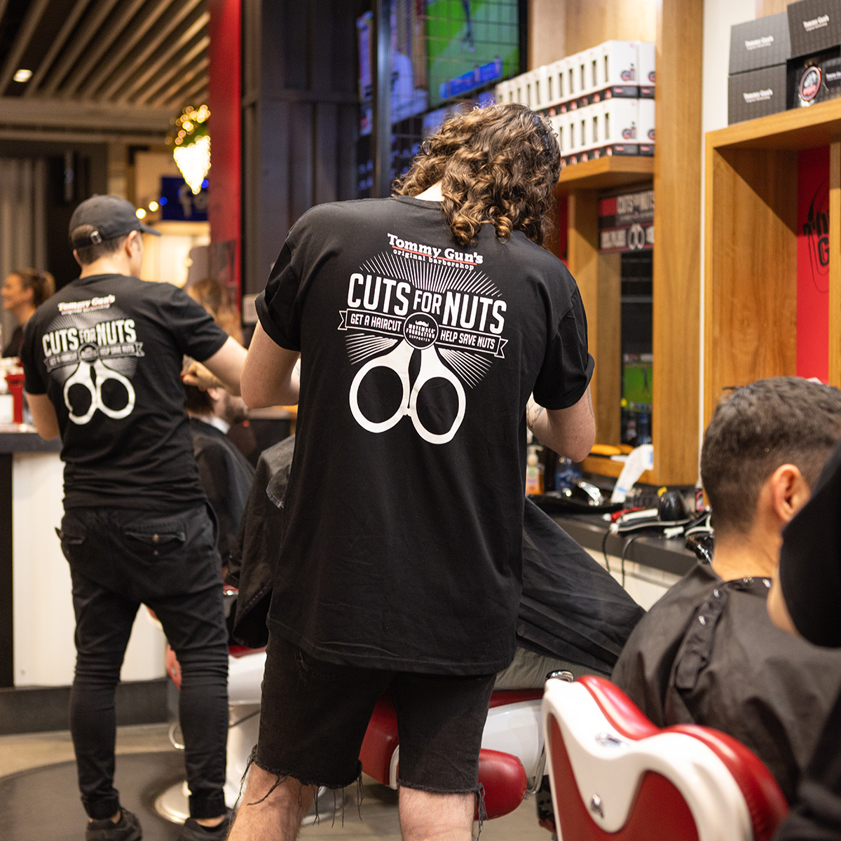 Tommy Gun's Original Cuts for Nuts at Westfield Carousel