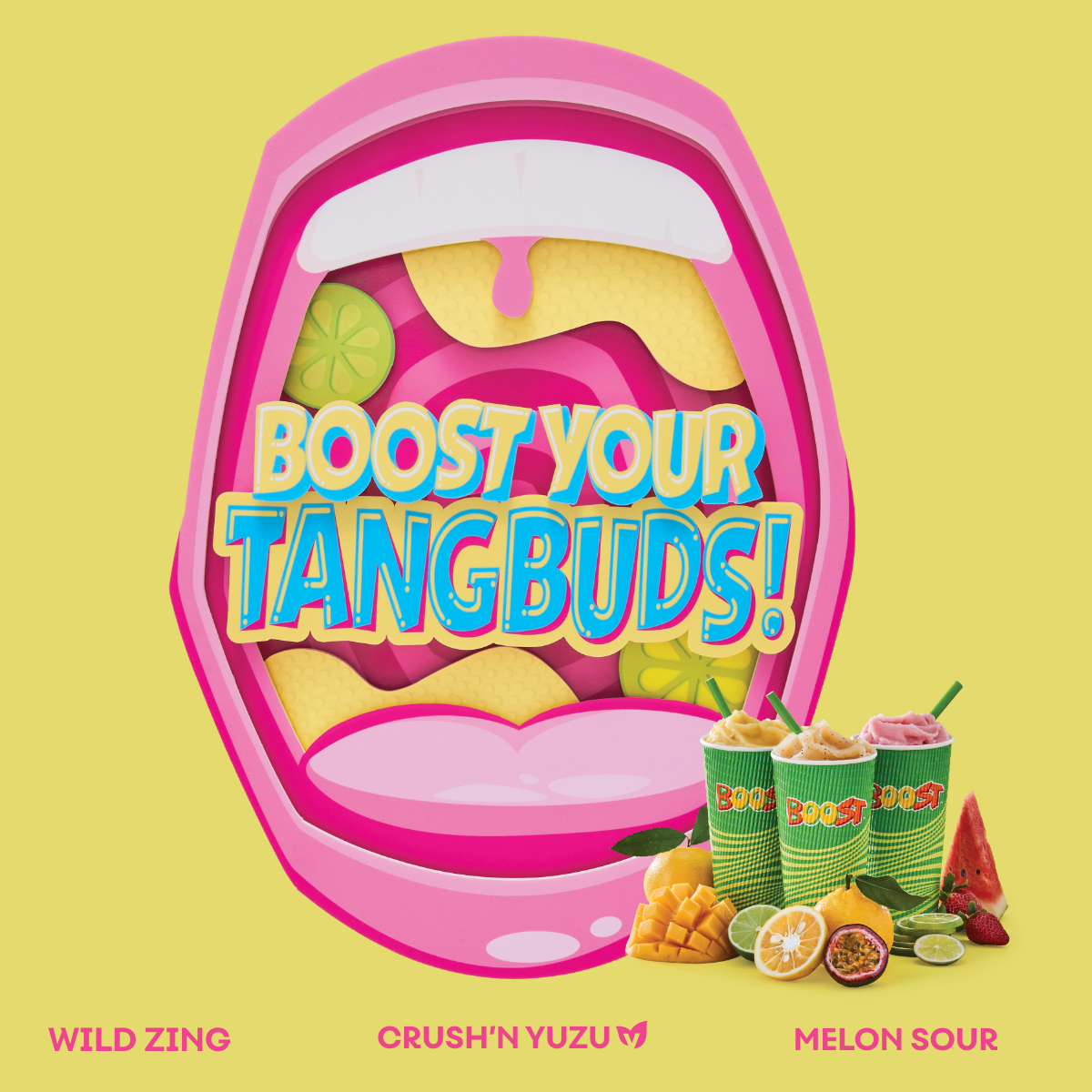 Boost Juice Boost your tangbuds at Westfield Penrith