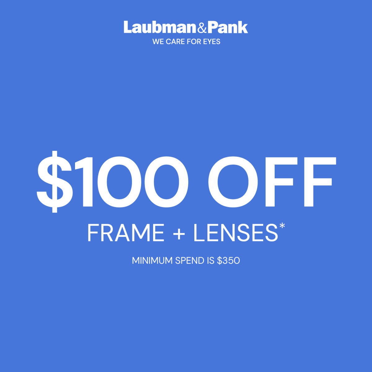 Laubman & Pank Optometrists Get 100 off* at Westfield Tea Tree Plaza