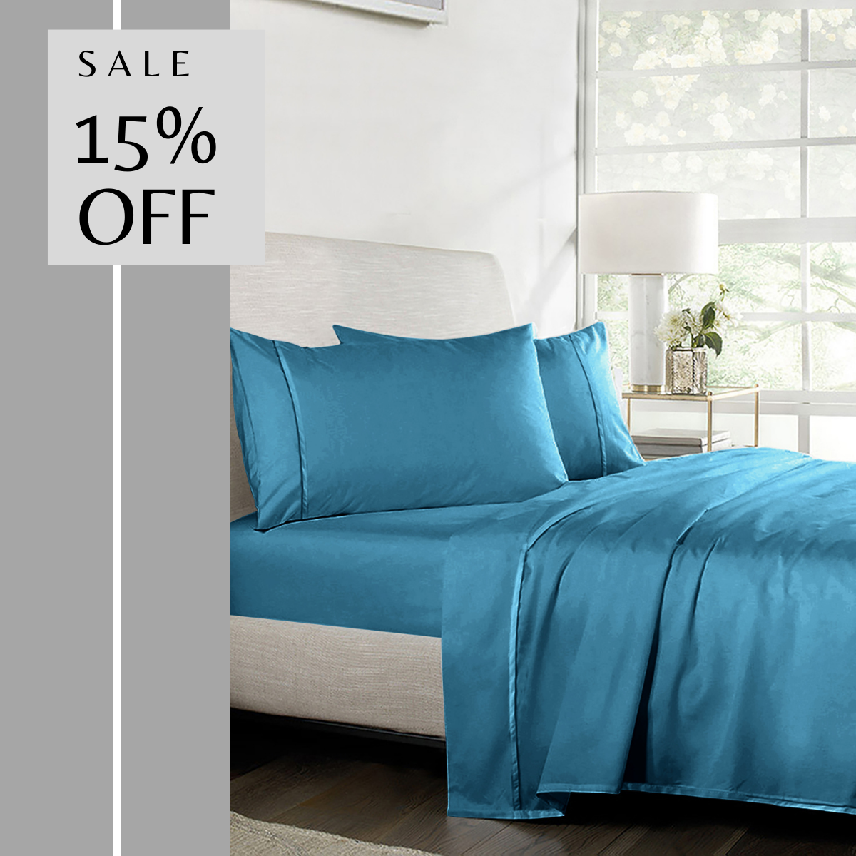 Bedding N Bath 15 discount 1000TC sheet set at Westfield Liverpool