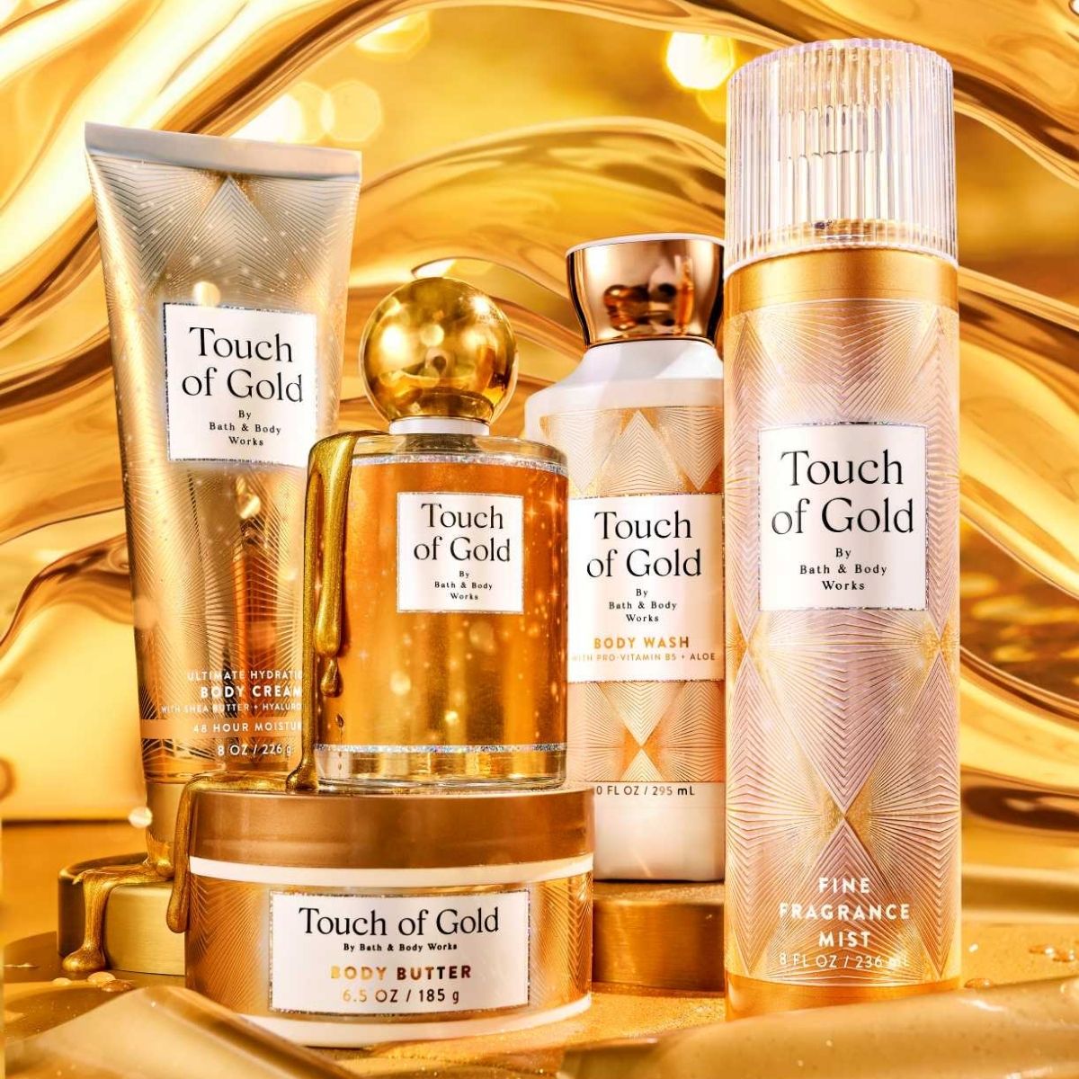 Bath & Body Works: Touch of gold is that moment