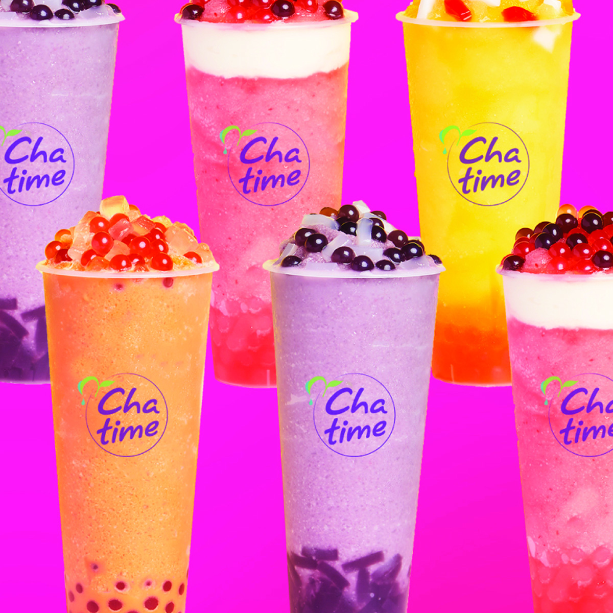 Chatime: Get Cha-Glow up and free shimmer ! at Westfield Airport West