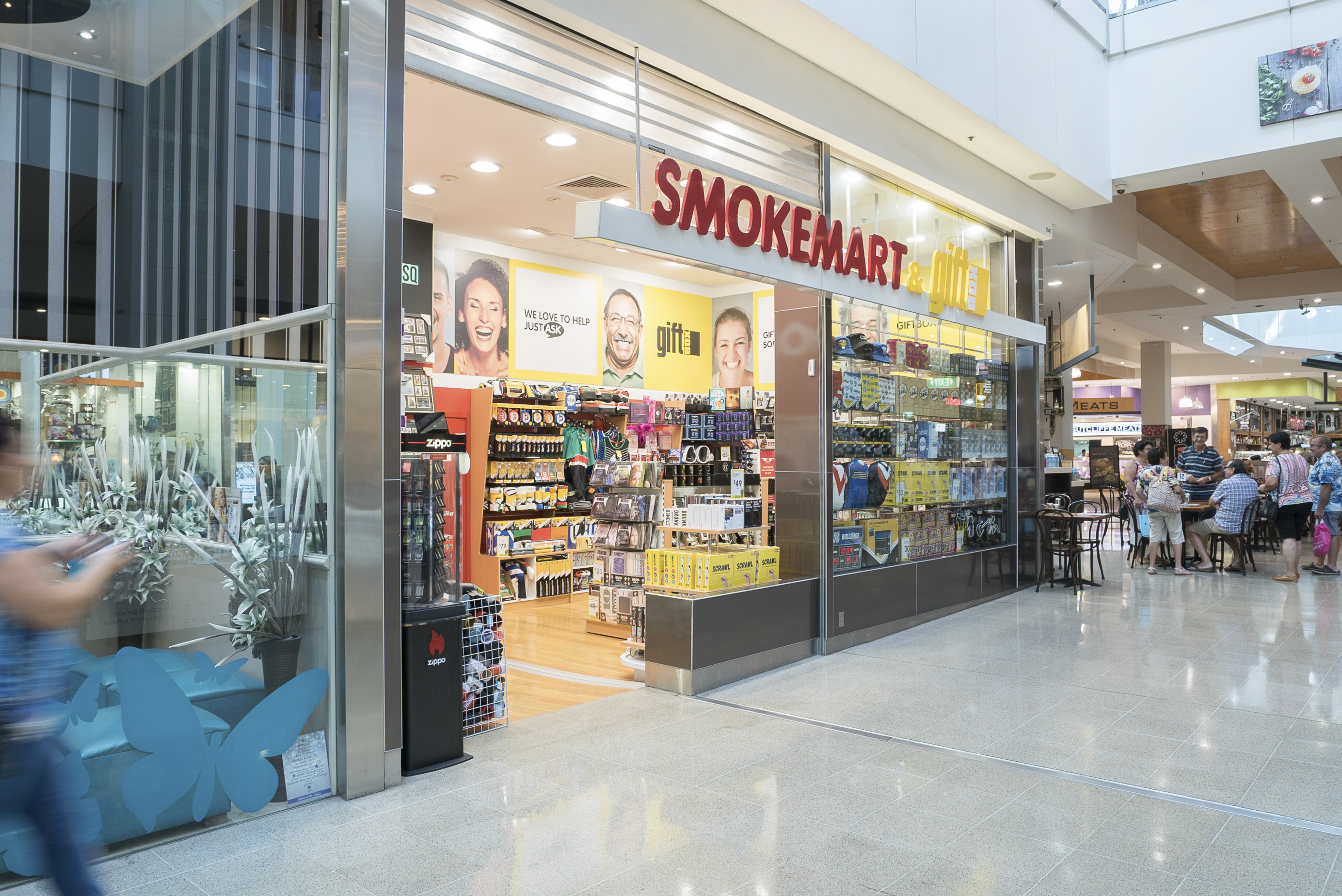 Smokemart Giftbox at Westfield Liverpool