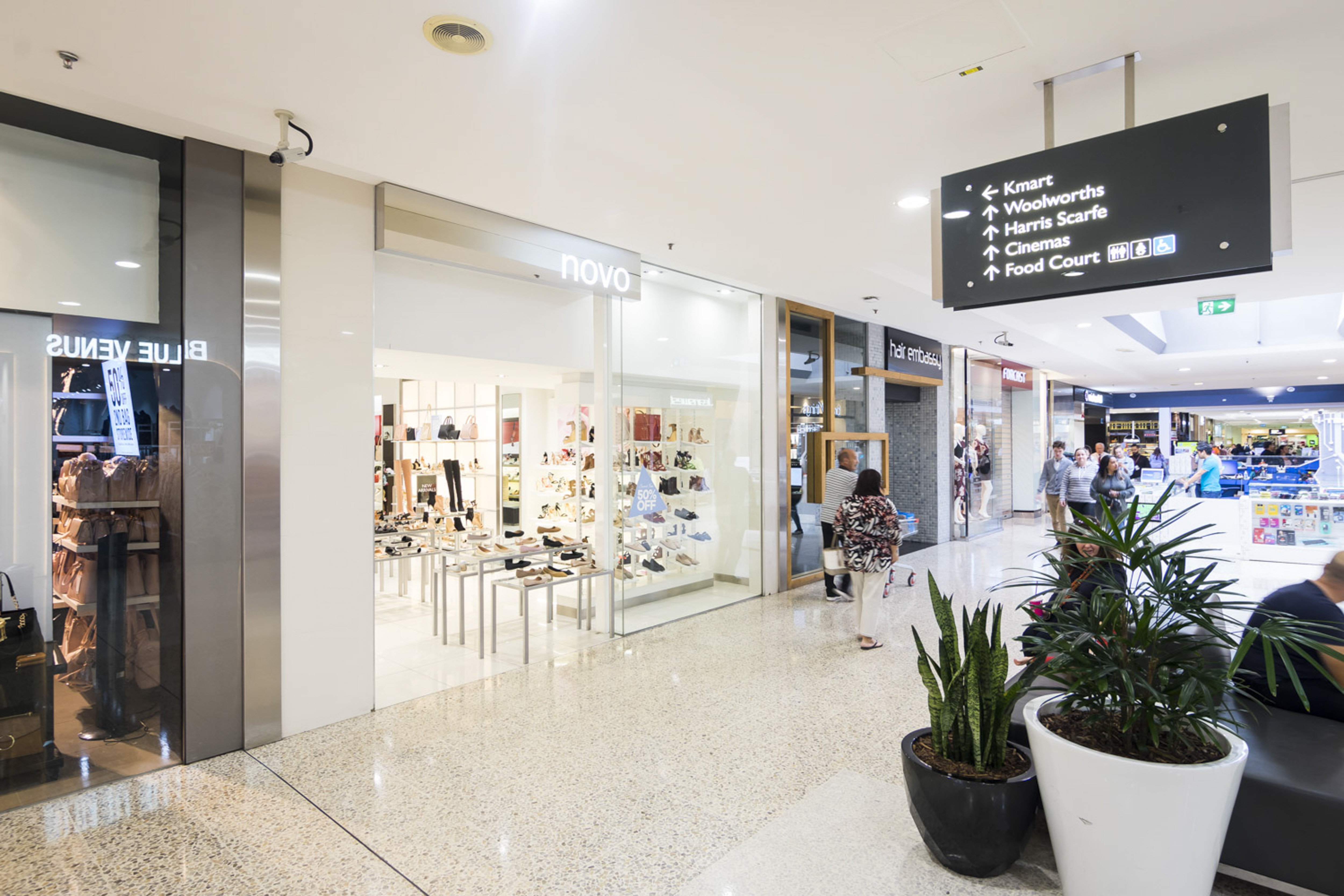 Harris scarfe westfield airport deals west