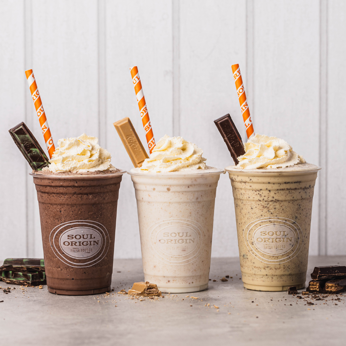 Soul Origin NEW iced crushers made with KitKat® at Westfield Tea Tree