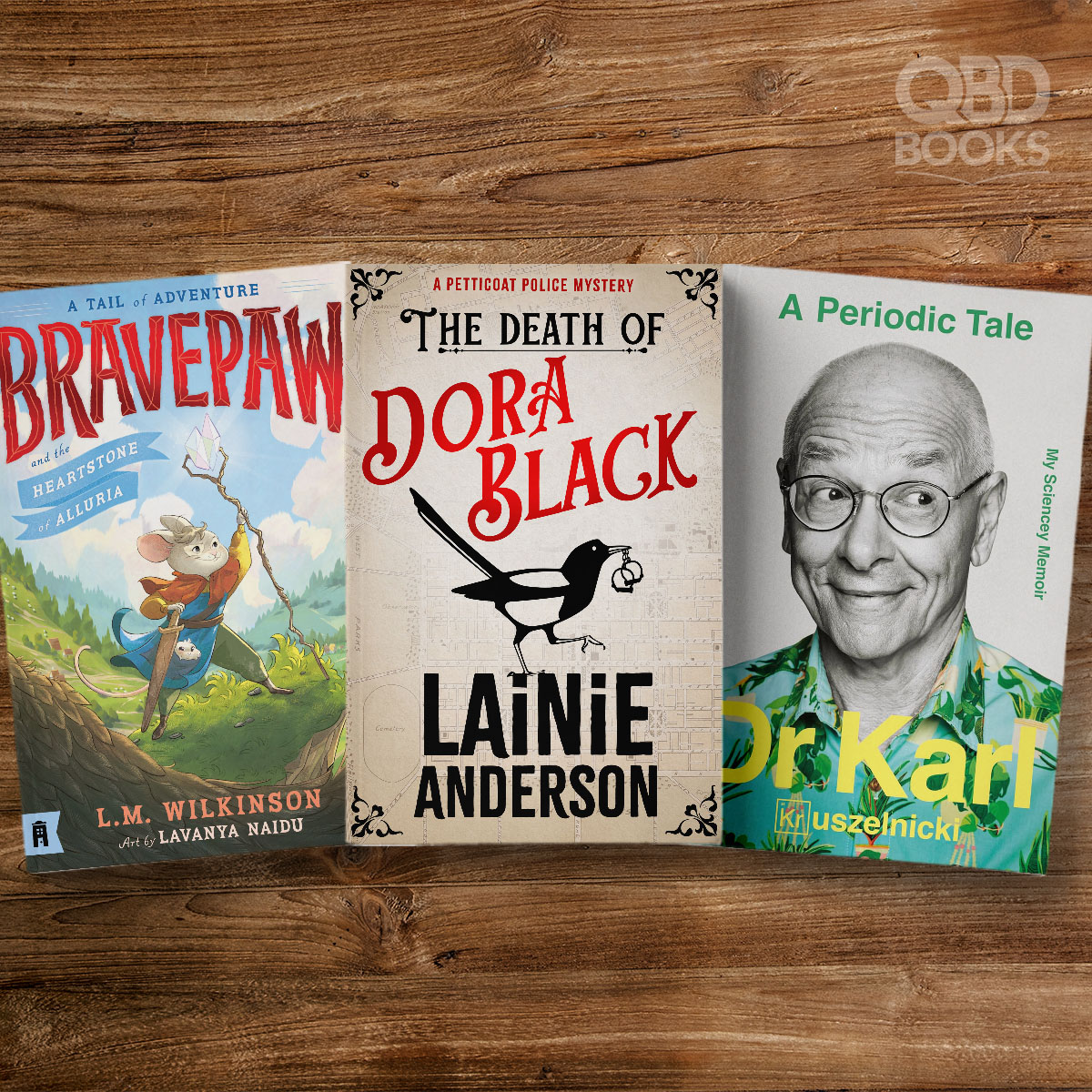 QBD Books September Books of the Month at Westfield Tea Tree Plaza