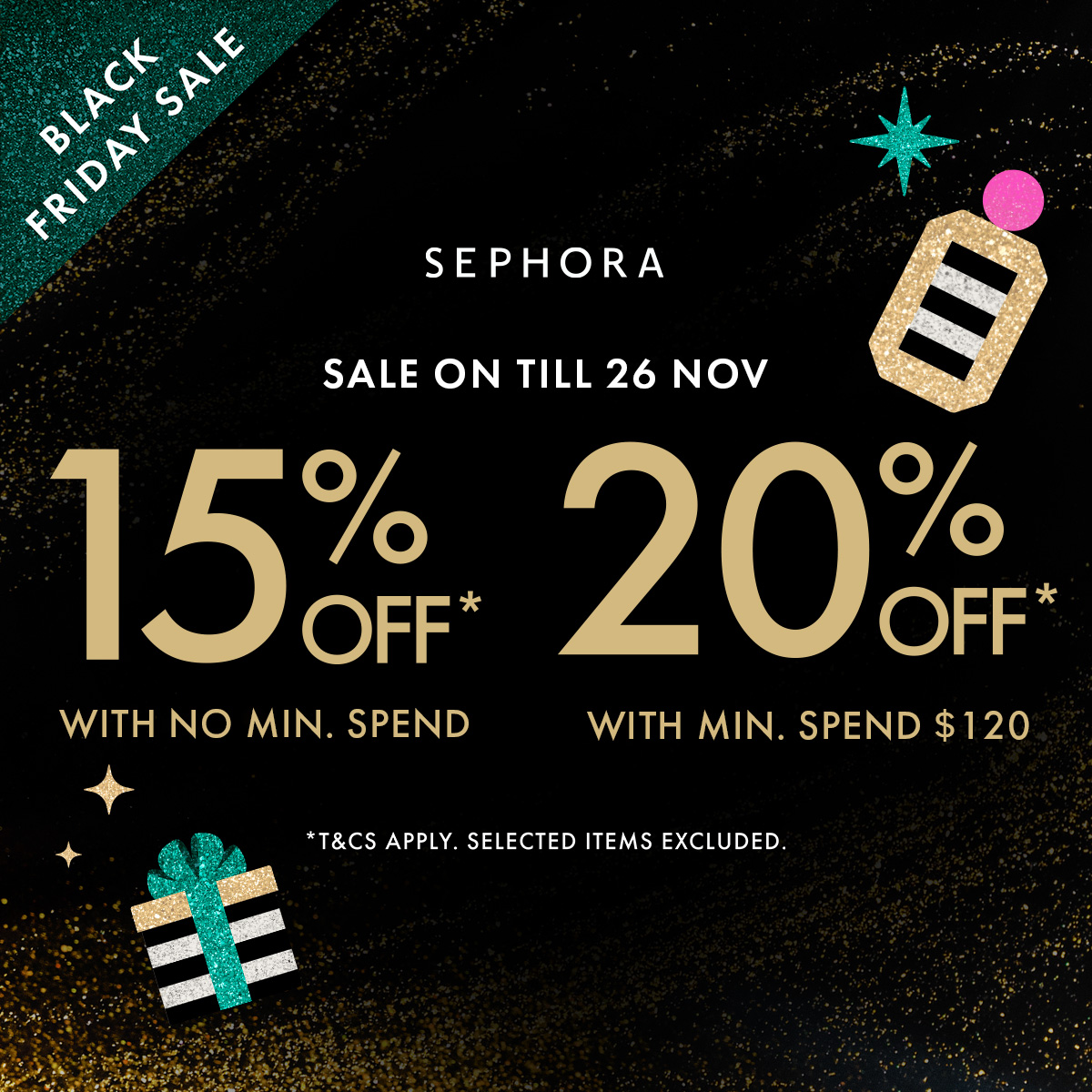 Sephora Black Friday Offer at Westfield Doncaster