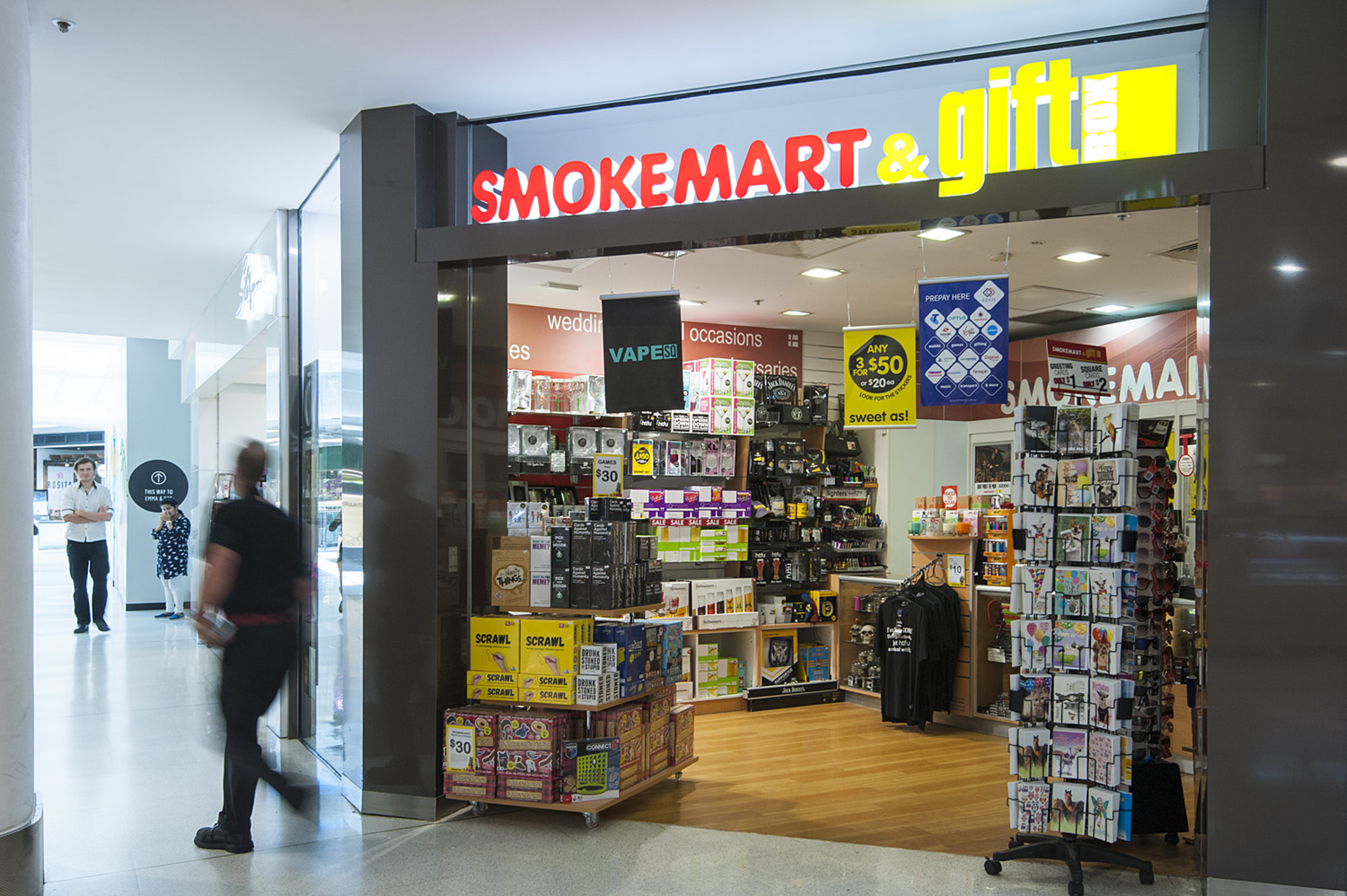 Smokemart GiftBox at Westfield Mt Gravatt