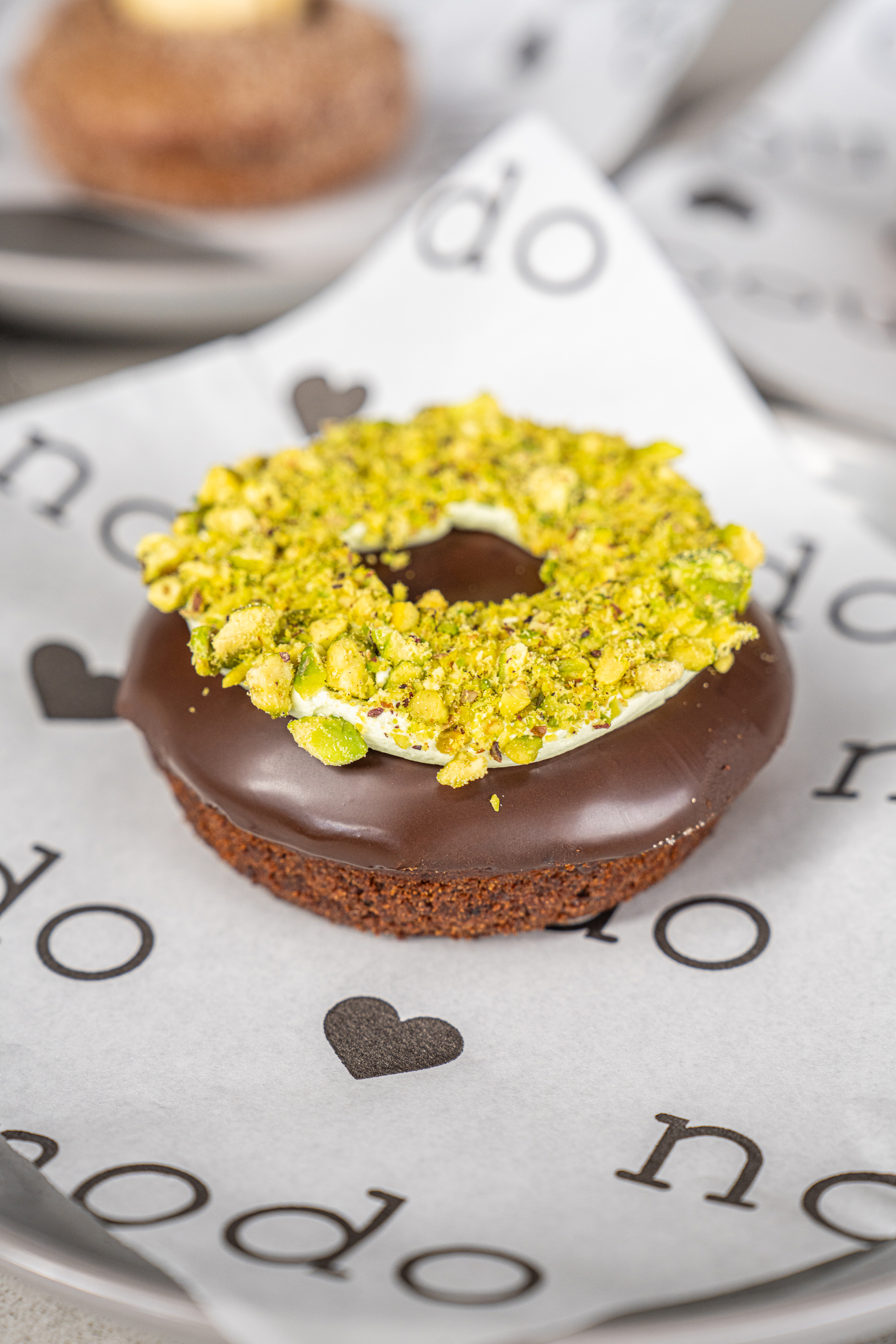 Nodo Donuts Limited edition donut Pistachio Daddy at Westfield Chermside
