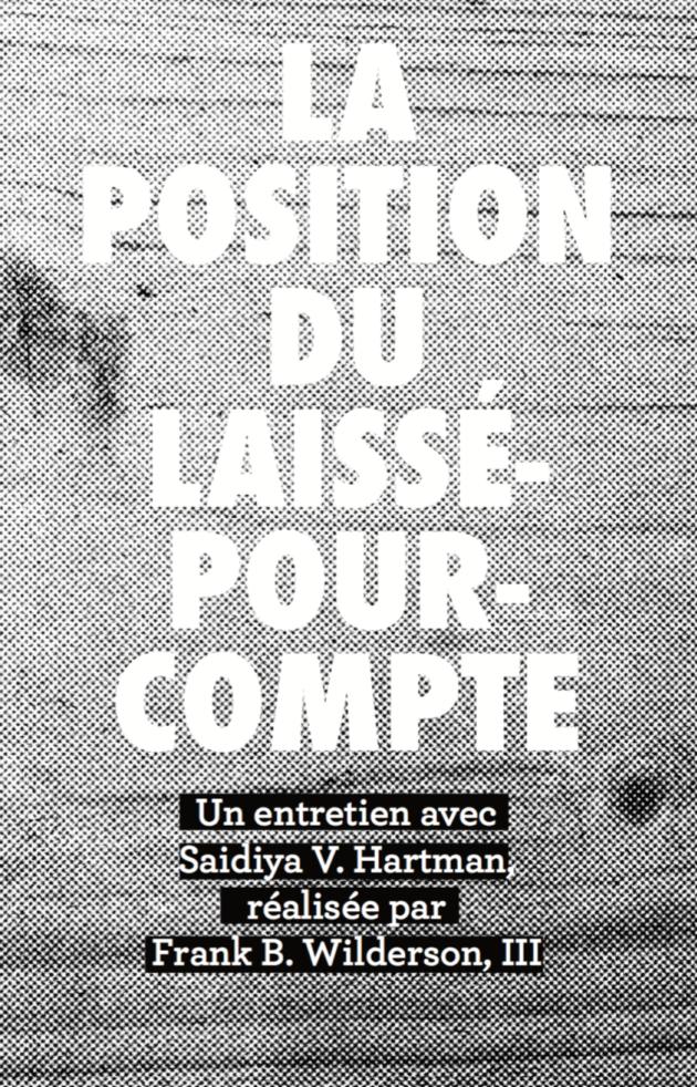 Cover Image for La position du laissé-pour-compte