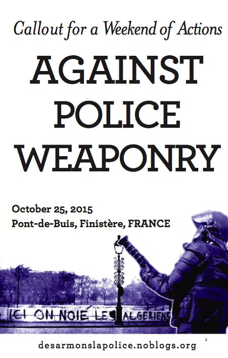 Cover Image for Callout for a Weekend of Actions Against Police Weaponry