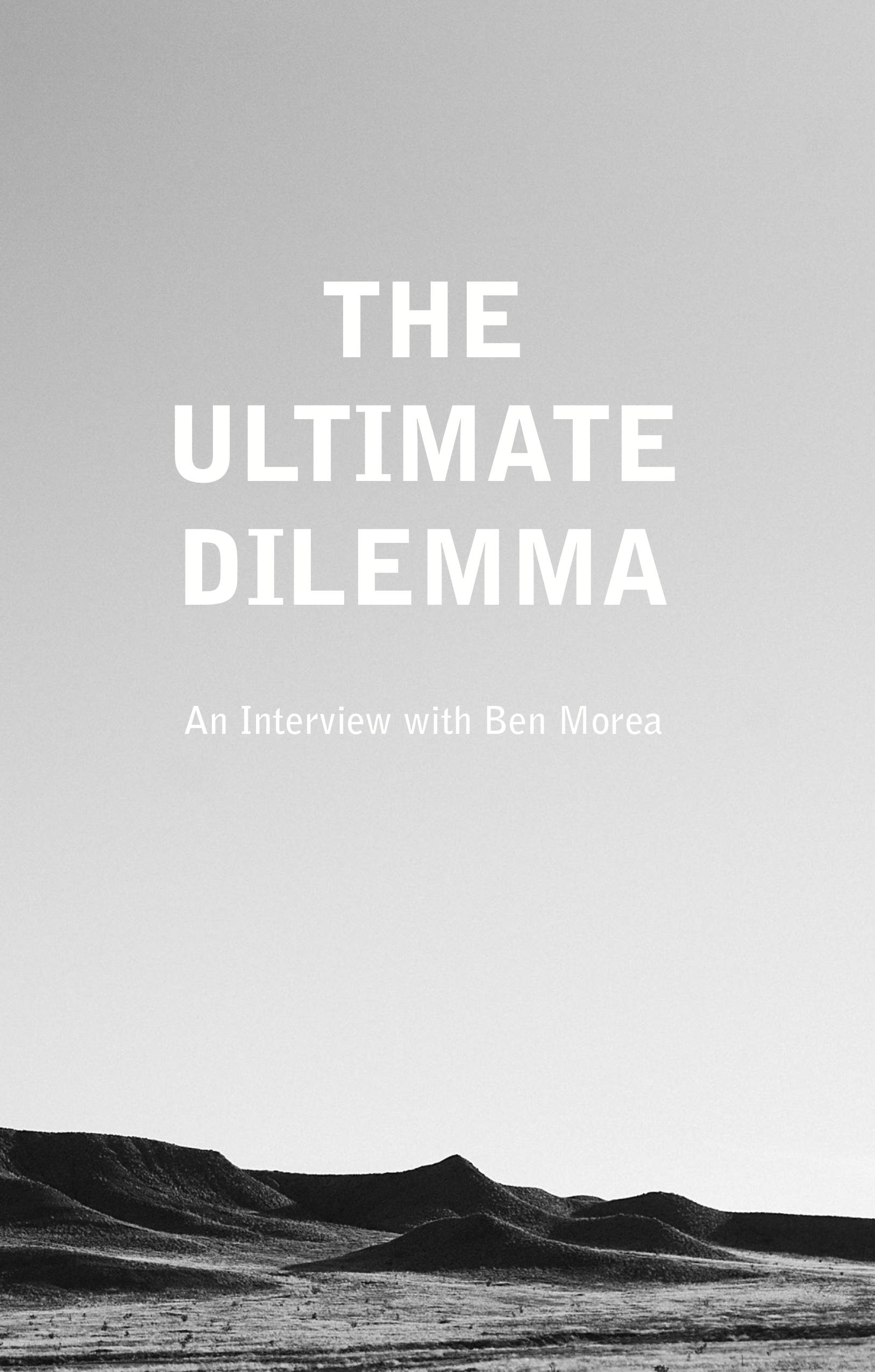 Cover Image for The Ultimate Dilemma