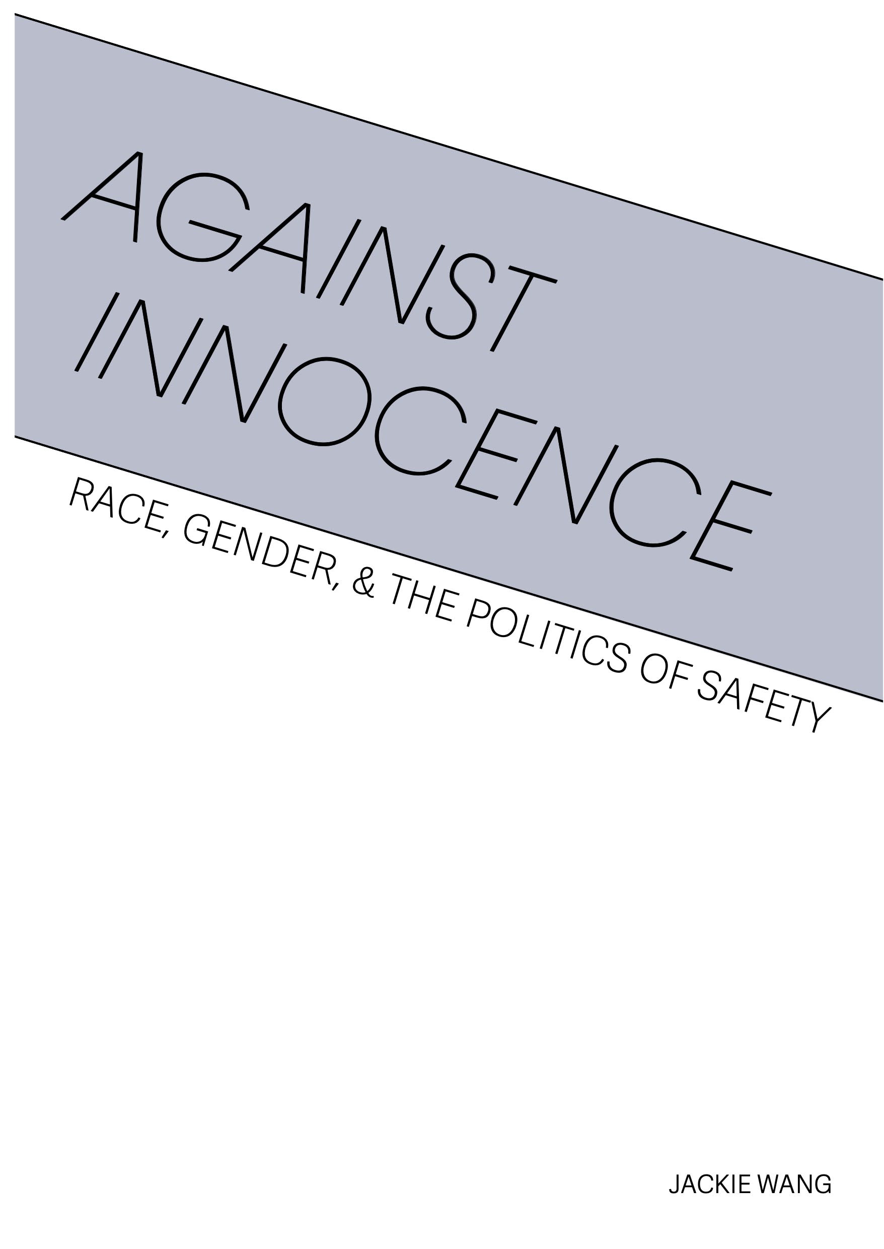 Cover Image for Against Innocence