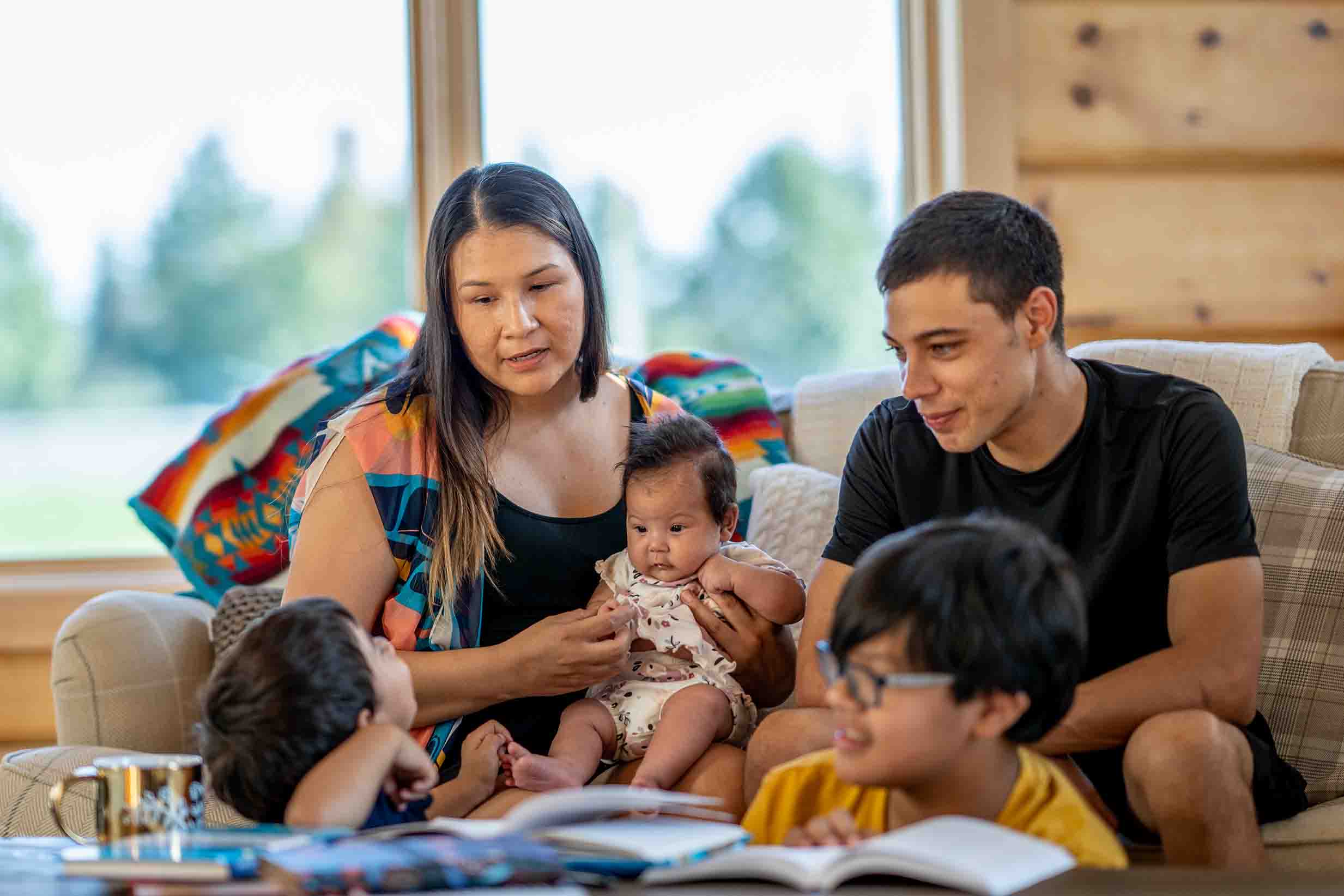Native American Family 2466x1644