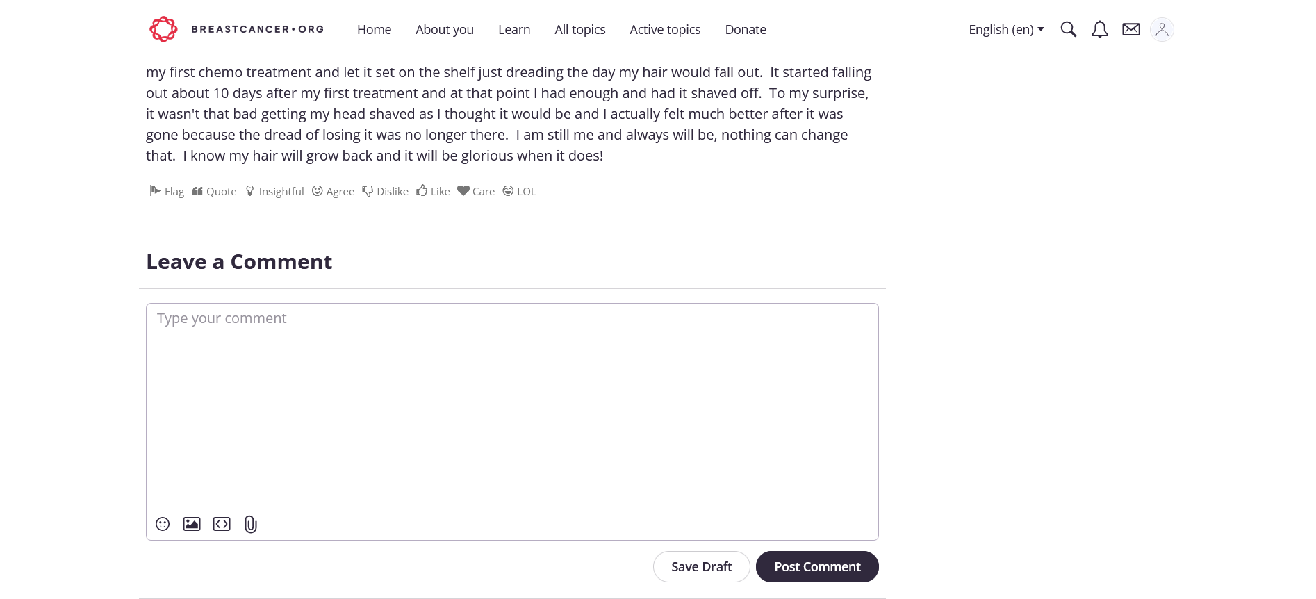 post a comment image