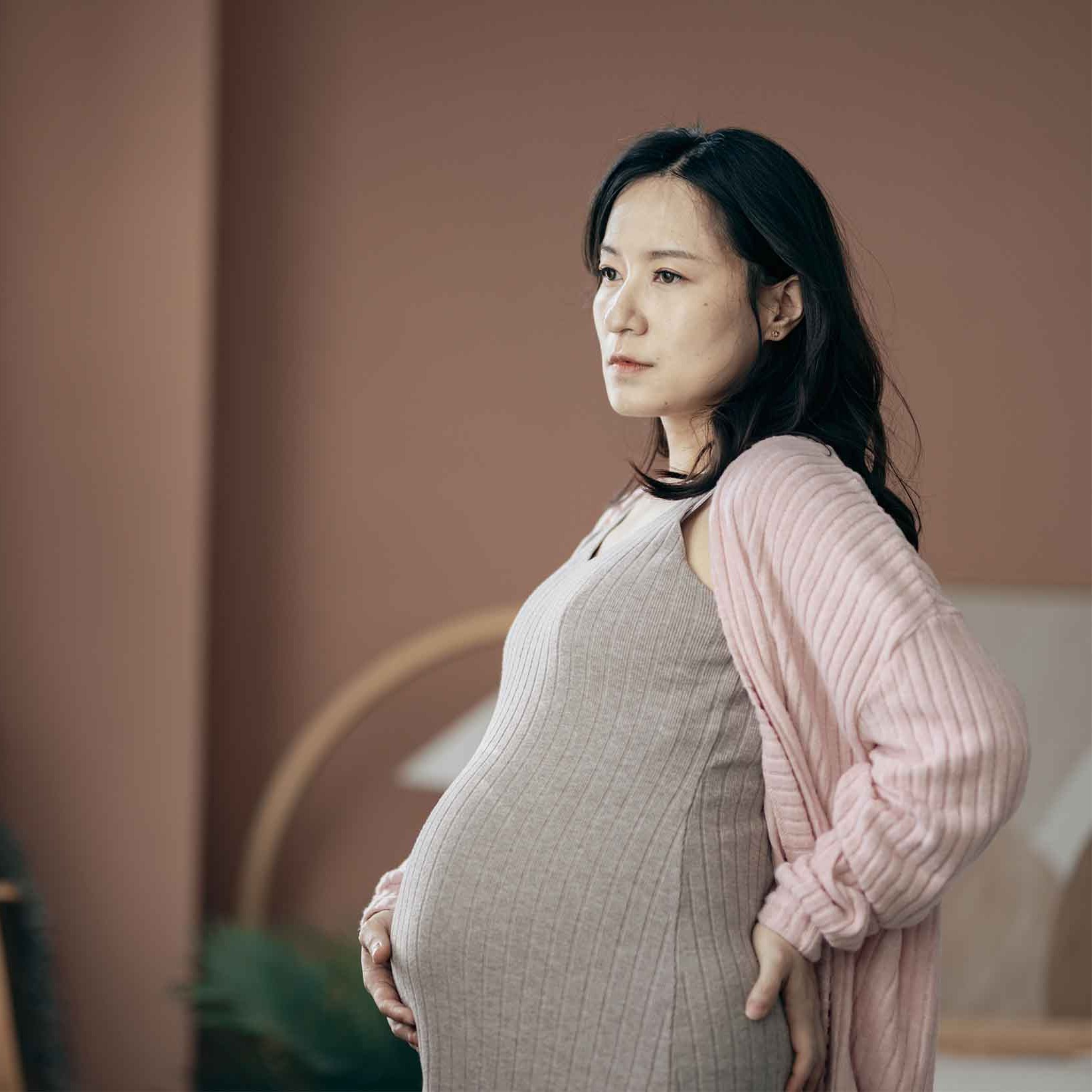 Pregnant square image